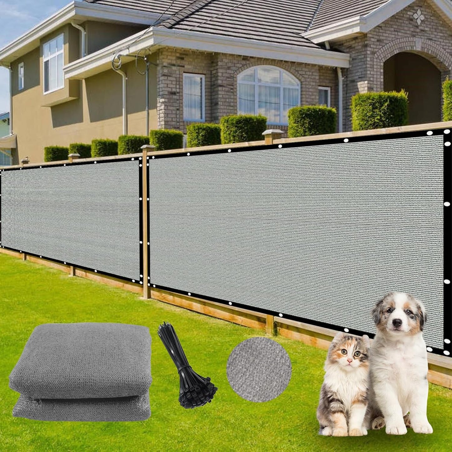 Fence Covering Outdoor Privacy Screen for Yard and Garden Use