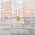 Best Choice Products 3-Piece Outdoor Bistro Set for Garden