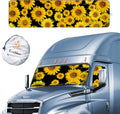 EcoNour Semi Truck Sun Shade for Windshield and Side Windows - Heat