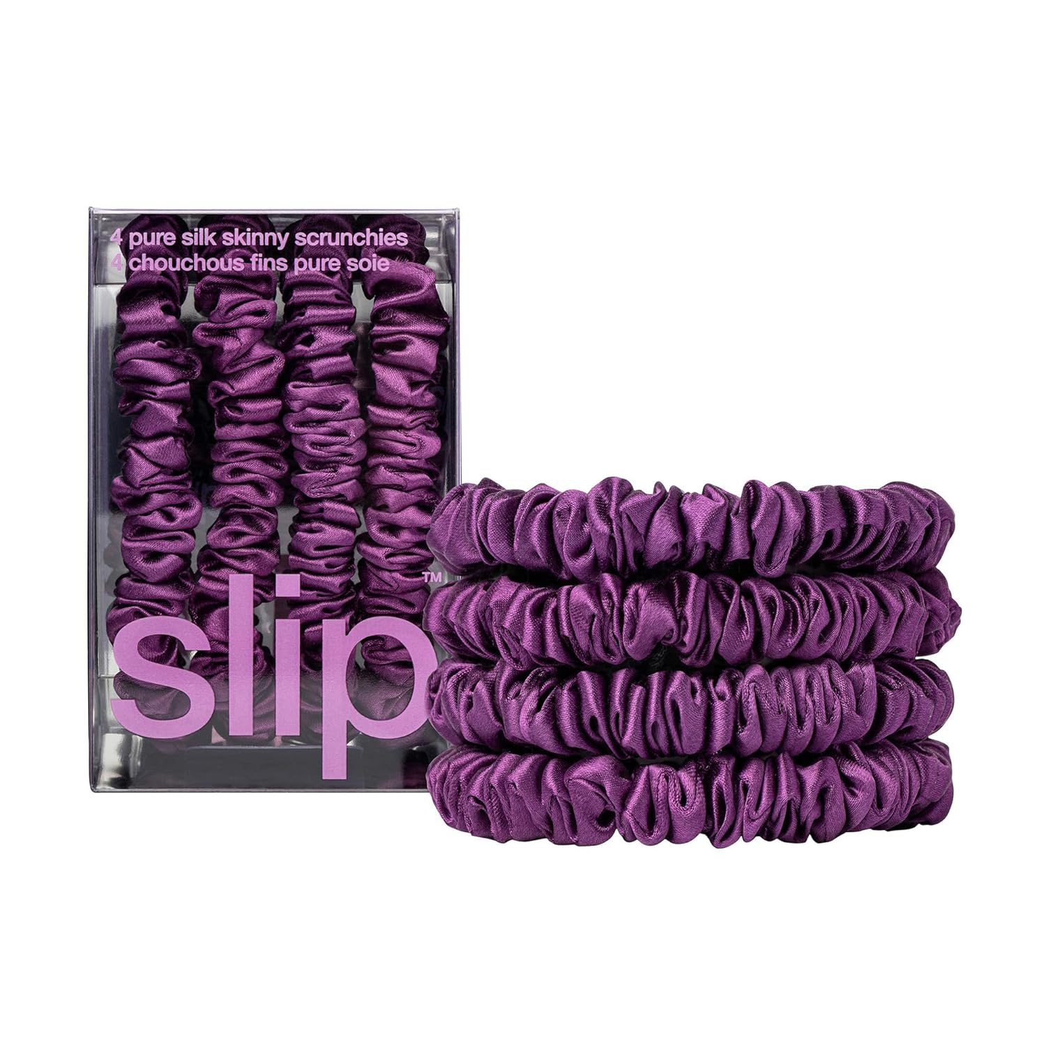 Slip Skinny Scrunchies: Anti-Crease, Luxurious Hair Protection
