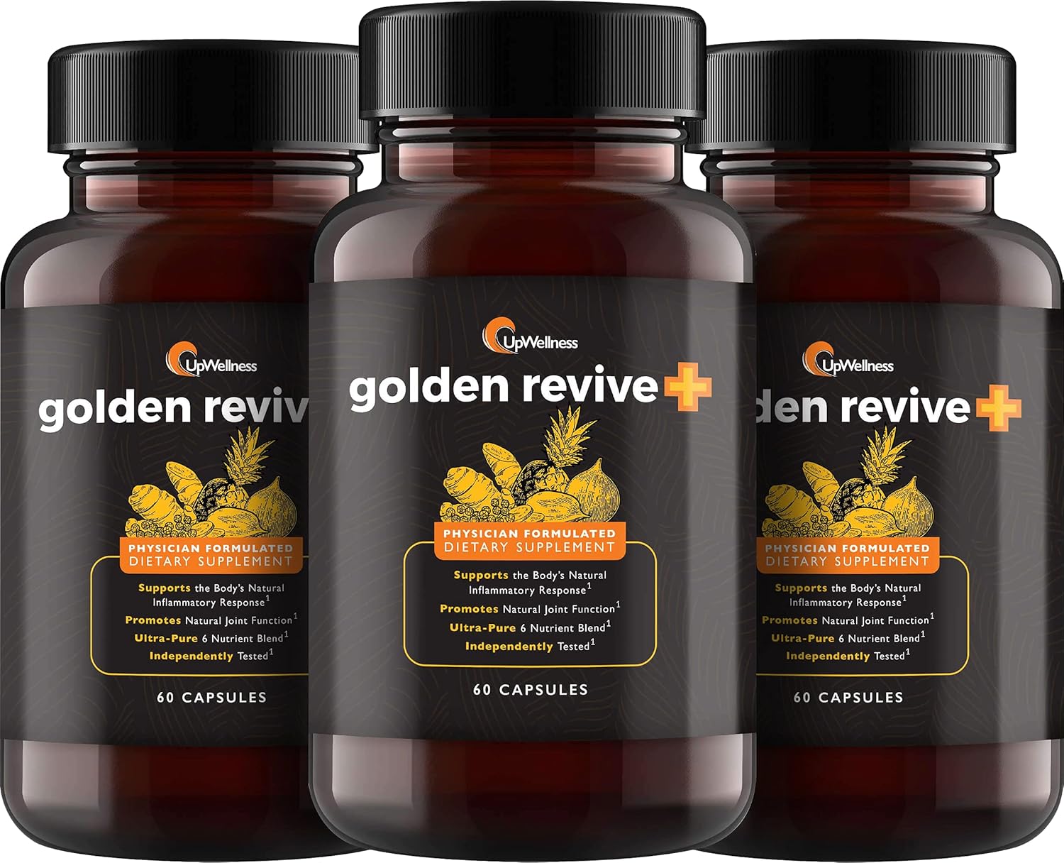 Golden Revive Joint Support Supplement with Turmeric & More