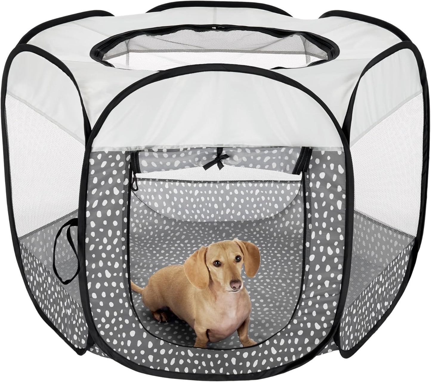 Portable Pet Playground - Foldable Indoor/Outdoor Crate