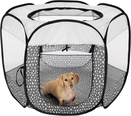 Portable Pet Playground - Foldable Indoor/Outdoor Crate