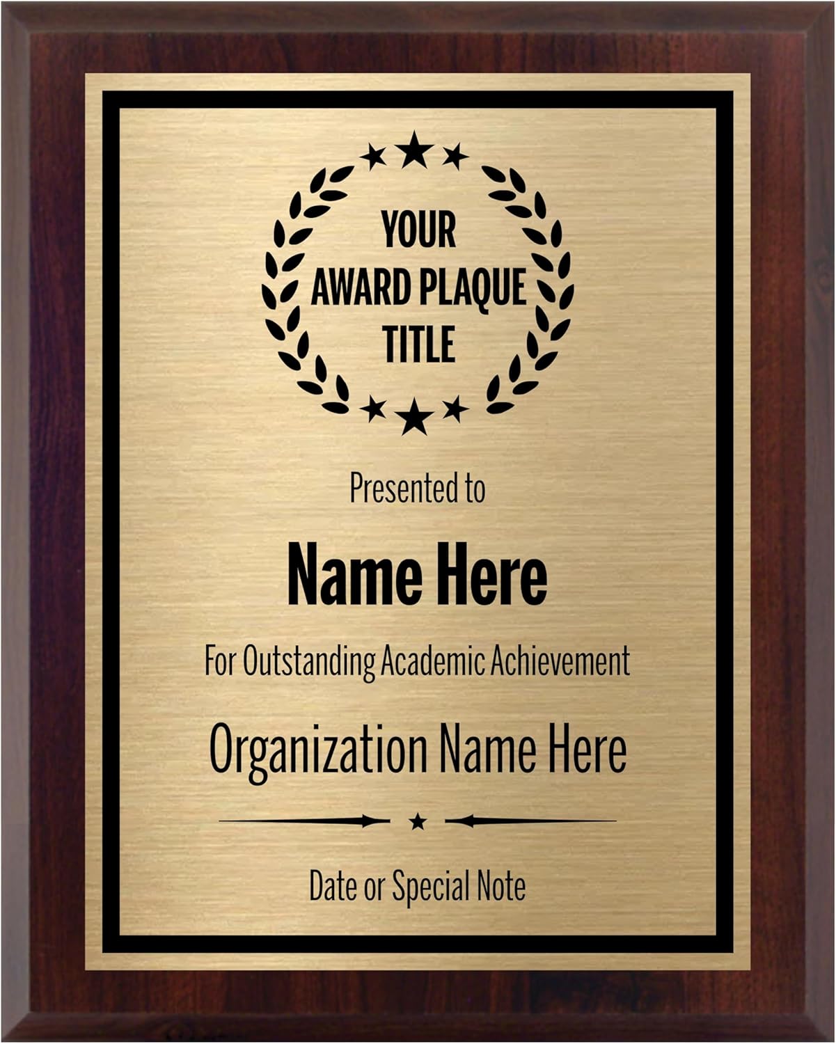 Personalized Award Plaques for Employee Recognition and More
