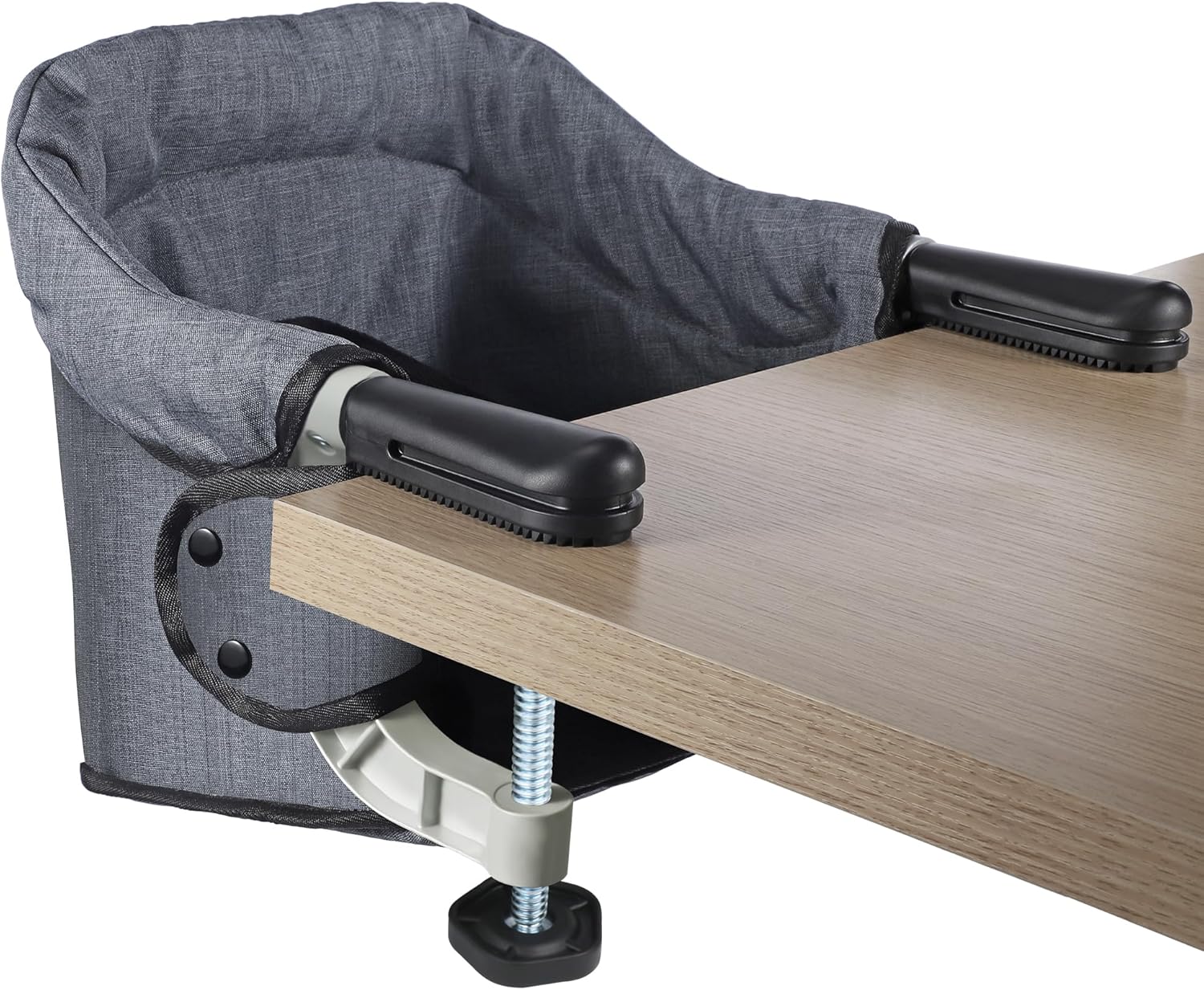Portable Foldable High Chair: Setup in Seconds - Toogel Grey