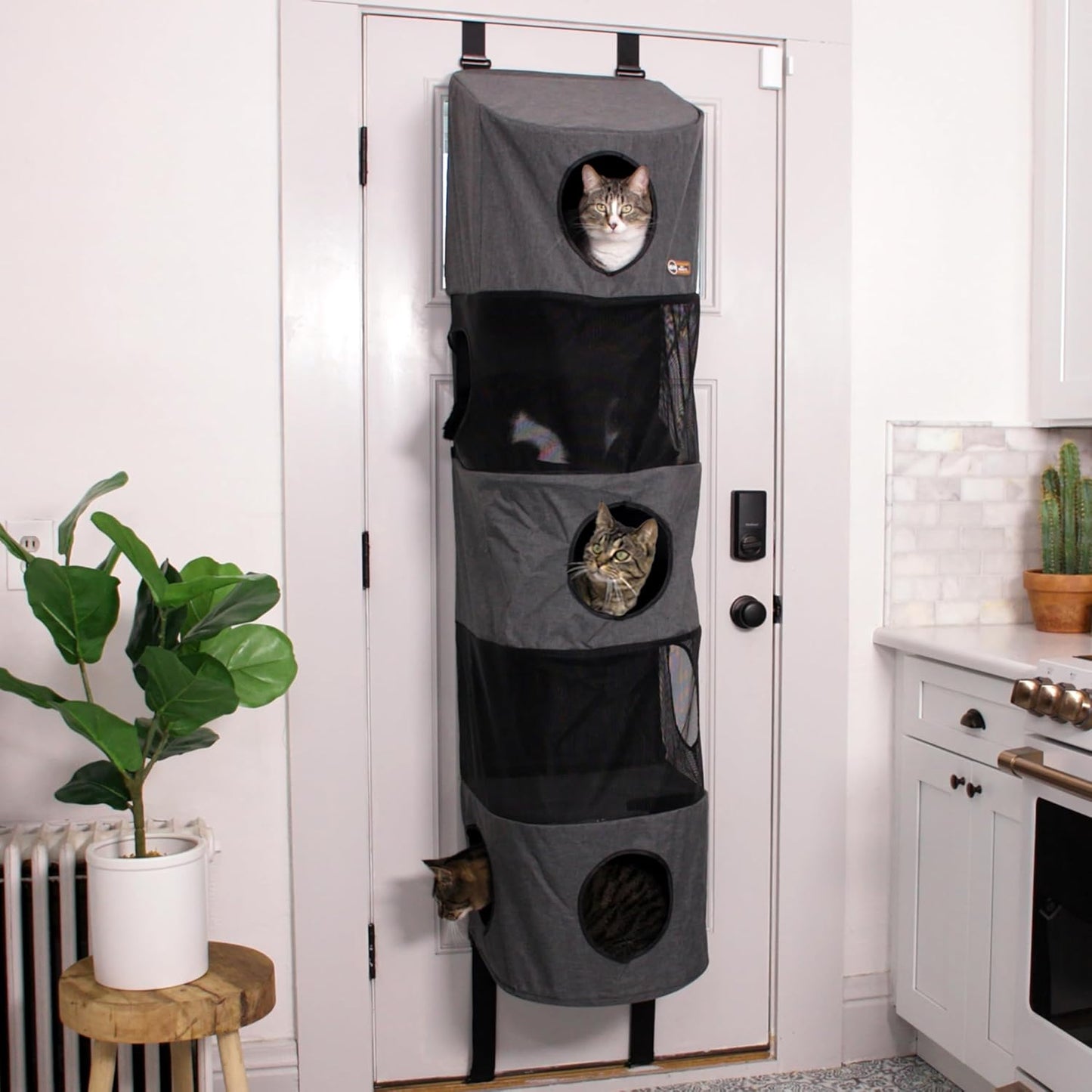 K&H Pet Products Hangin Cat Tree Condo for Small Spaces