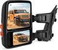 DWVO Towing Mirrors Fits 2008-2016 Ford Super Duty - Power Heated Tow