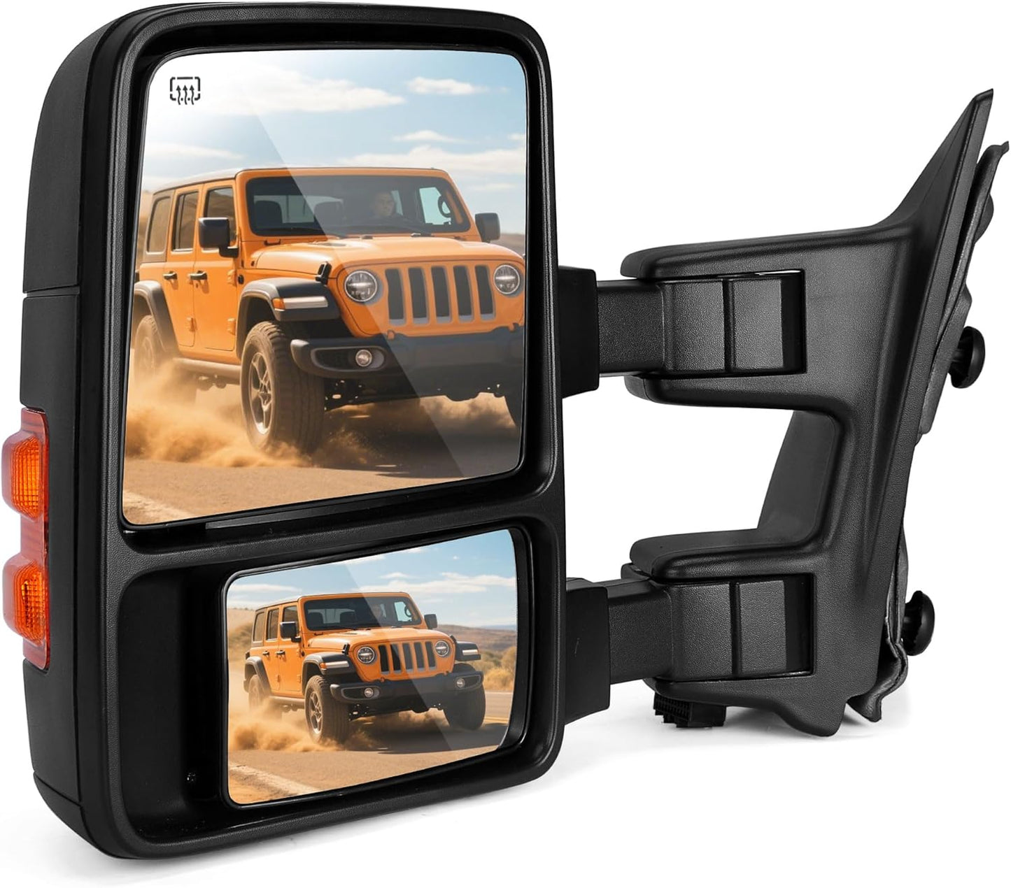 DWVO Towing Mirrors for 2008-2016 Ford Super Duty Trucks
