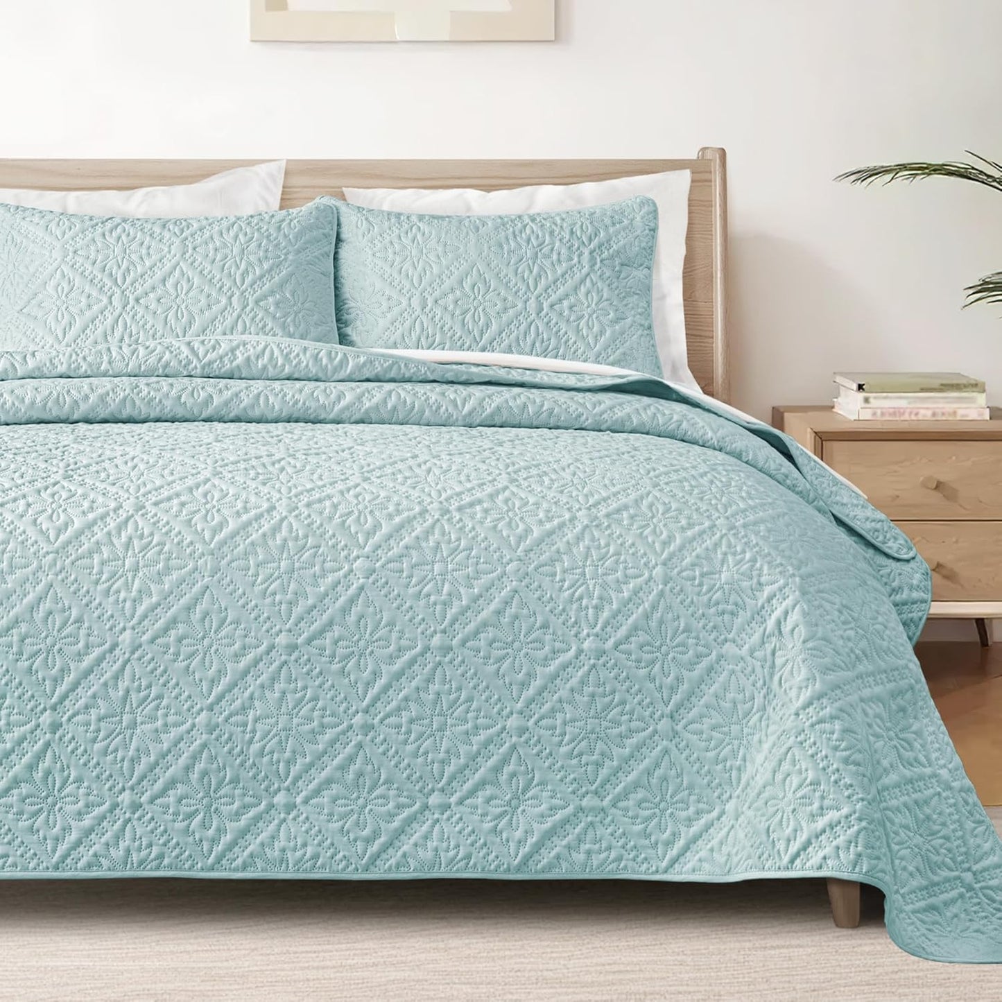 Exclusivo Mezcla Queen Quilt Bedding Set for All Seasons