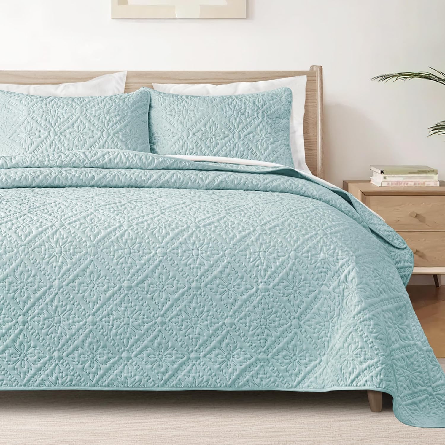 Exclusivo Mezcla Queen Quilt Bedding Set for All Seasons