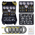 Hydraulic Pressure Test Kit with 5 Gauges - Durable Field Tester