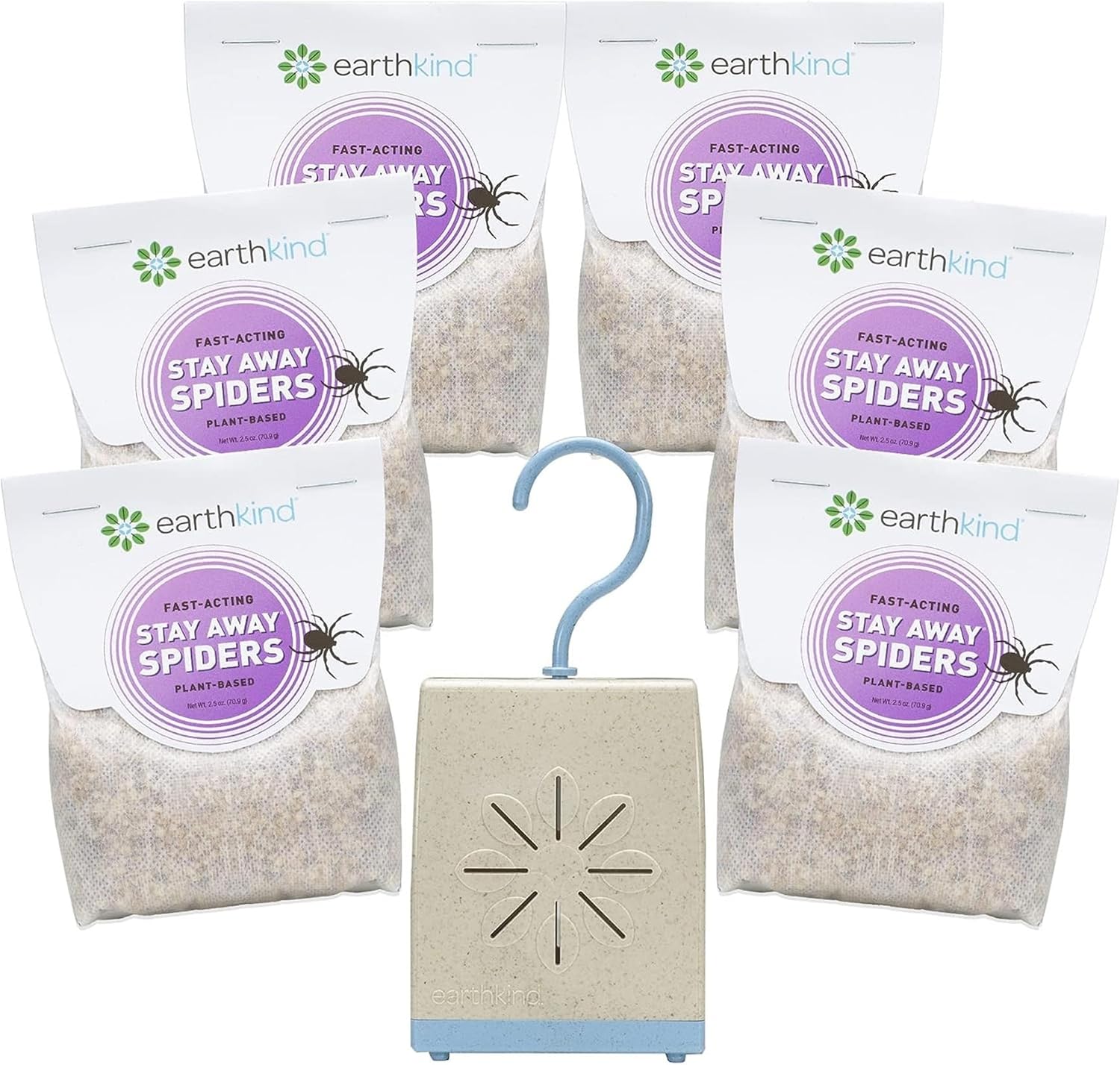 Stay Away Spiders Deterrent Pouches for Indoor Use - 6-Pack