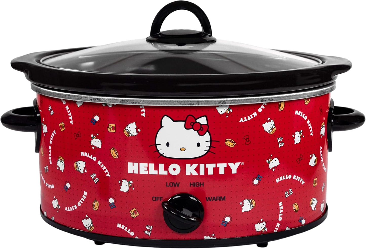 Uncanny Brands Hello Kitty 5-Quart Slow Cooker for Family Meals