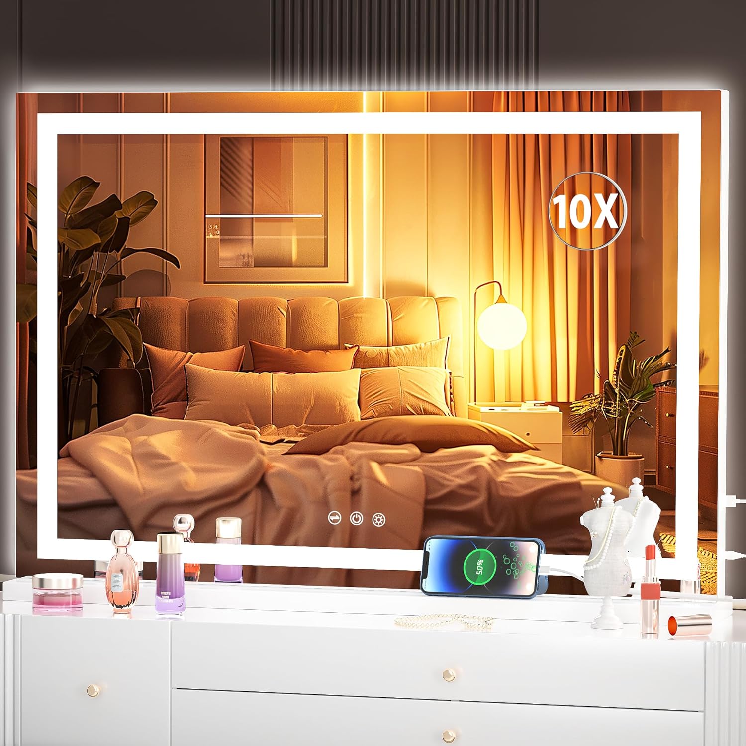 Hasipu Vanity Mirror with Lights - Perfect for Makeup Lovers