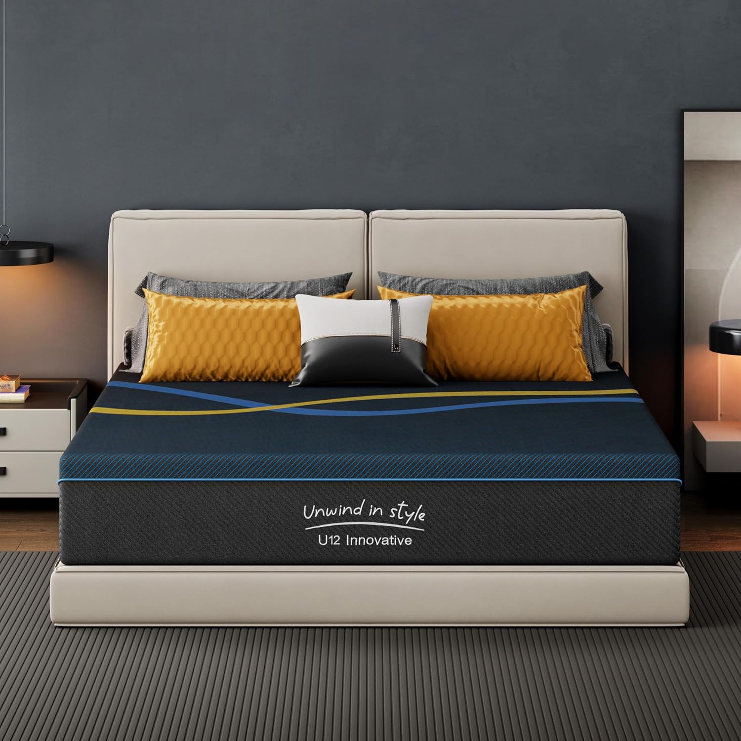 12 Inch Gel Memory Foam Queen Mattress for Ultimate Comfort