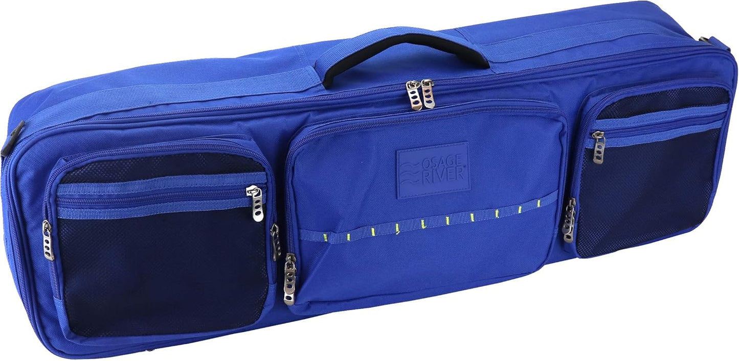 Osage River Fishing Rod Travel Case - Organize 4 Poles Easily!