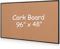 Extra Large Cork Bulletin Board for Home, Office & School Use