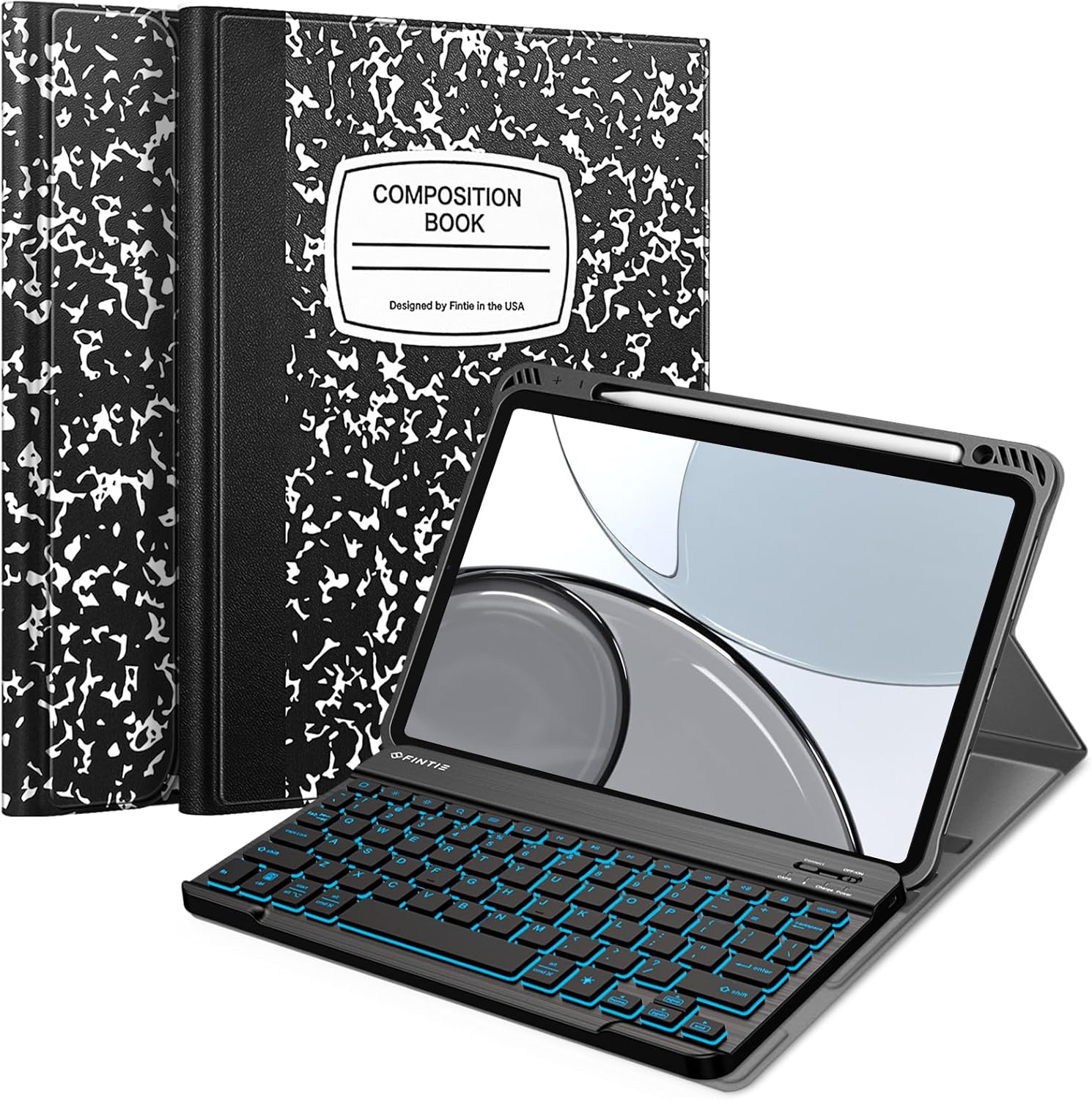 FINTIE Keyboard Case for iPad Air 11-inch with Detachable Keyboard