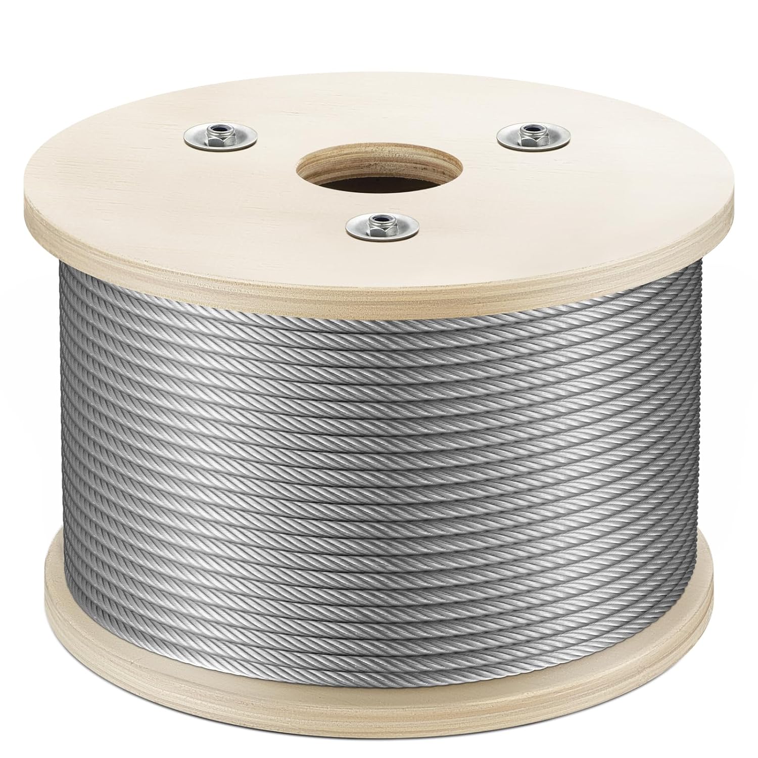 WAYSKA Stainless Steel Cable 3/16 Inch for Deck Railing Systems