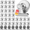 VNDUEEY Magnetic Clips 140 Pack - Strong Fridge & Whiteboard Clips