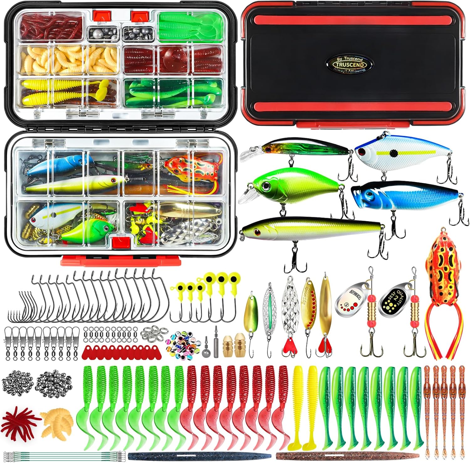 TRUSCEND Fishing Bait Rigs Kit for Freshwater Fishing Enthusiasts