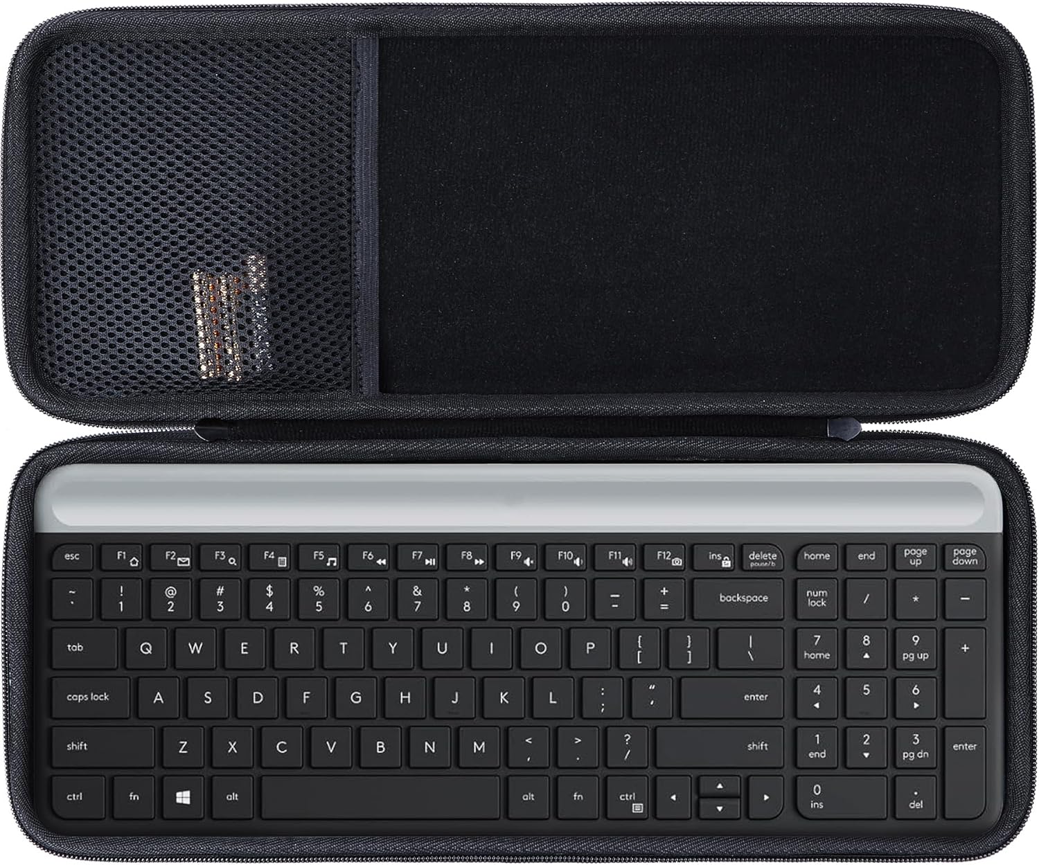 Protective Graphite Case for Logitech MK470 - Lebakort