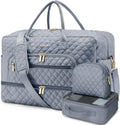 Large Women Travel Duffle Bag with Shoe Compartment - Carry On LUOCIP