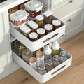 Pull Out Cabinet Organizer 2 Pack - Heavy Duty Slide Out Drawers