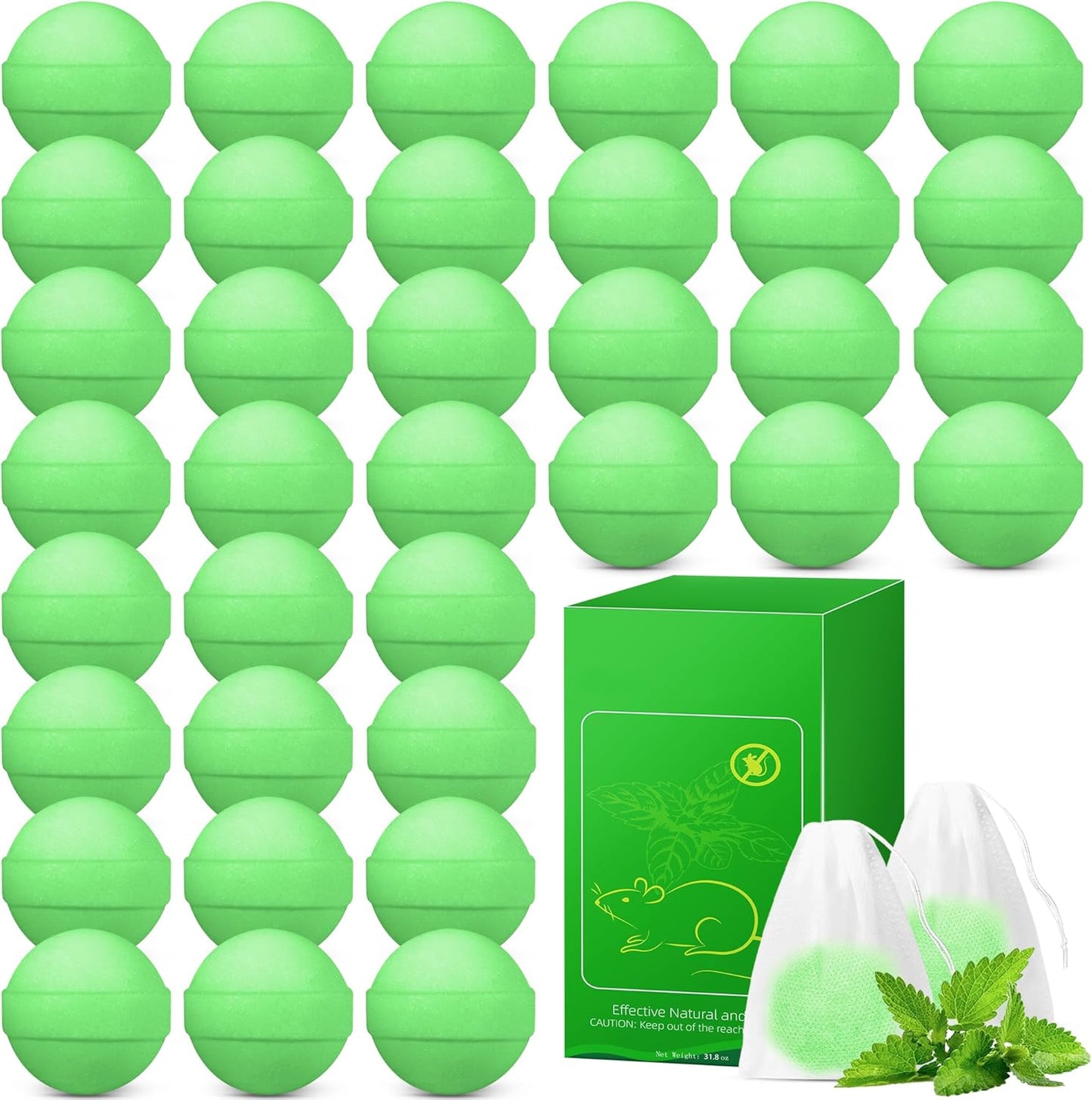 Natural Mouse Repellent Balls - Keep Rodents Out Safely!