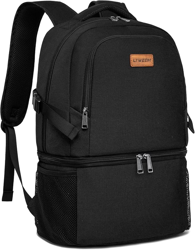 Lyweem Cooler Backpack Insulated Leak Proof for 38 Cans