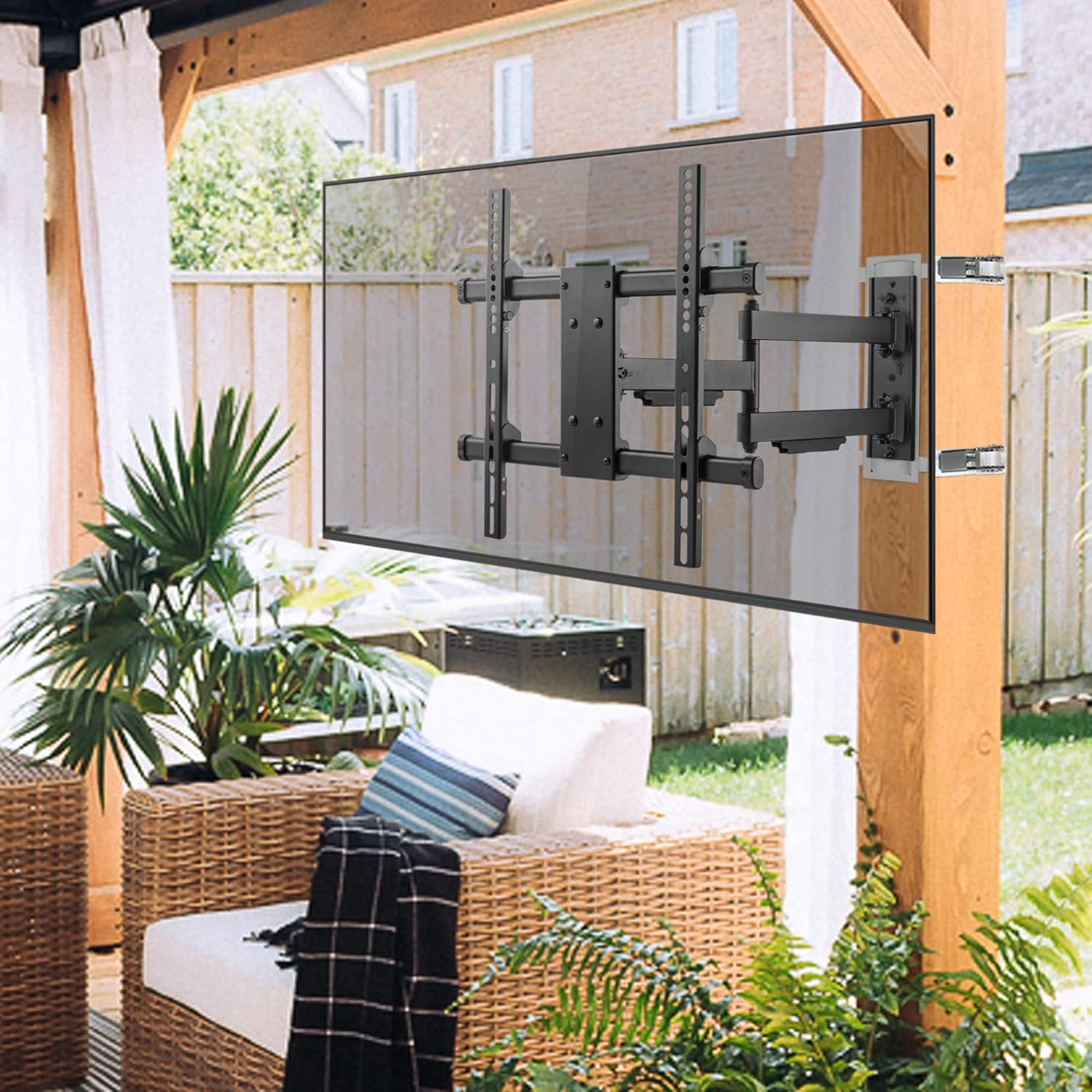 ZeboZap ZZTVA2044 DIY Gazebo Mount for Outdoor TV Entertainment