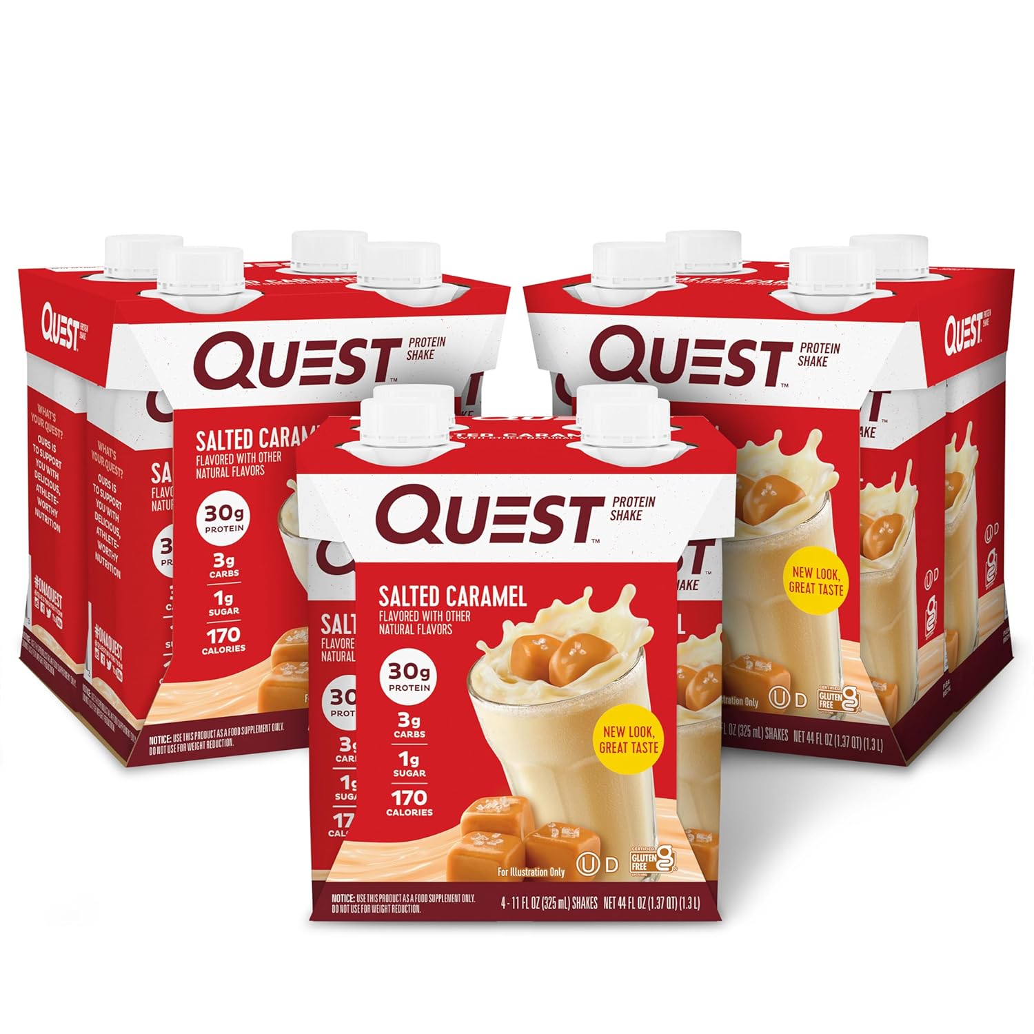 Quest Nutrition Salted Caramel Protein Shake - 30g Protein