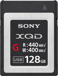 Sony XQD G-Series 128GB Memory Card - Pro Speed for 4K and Burst