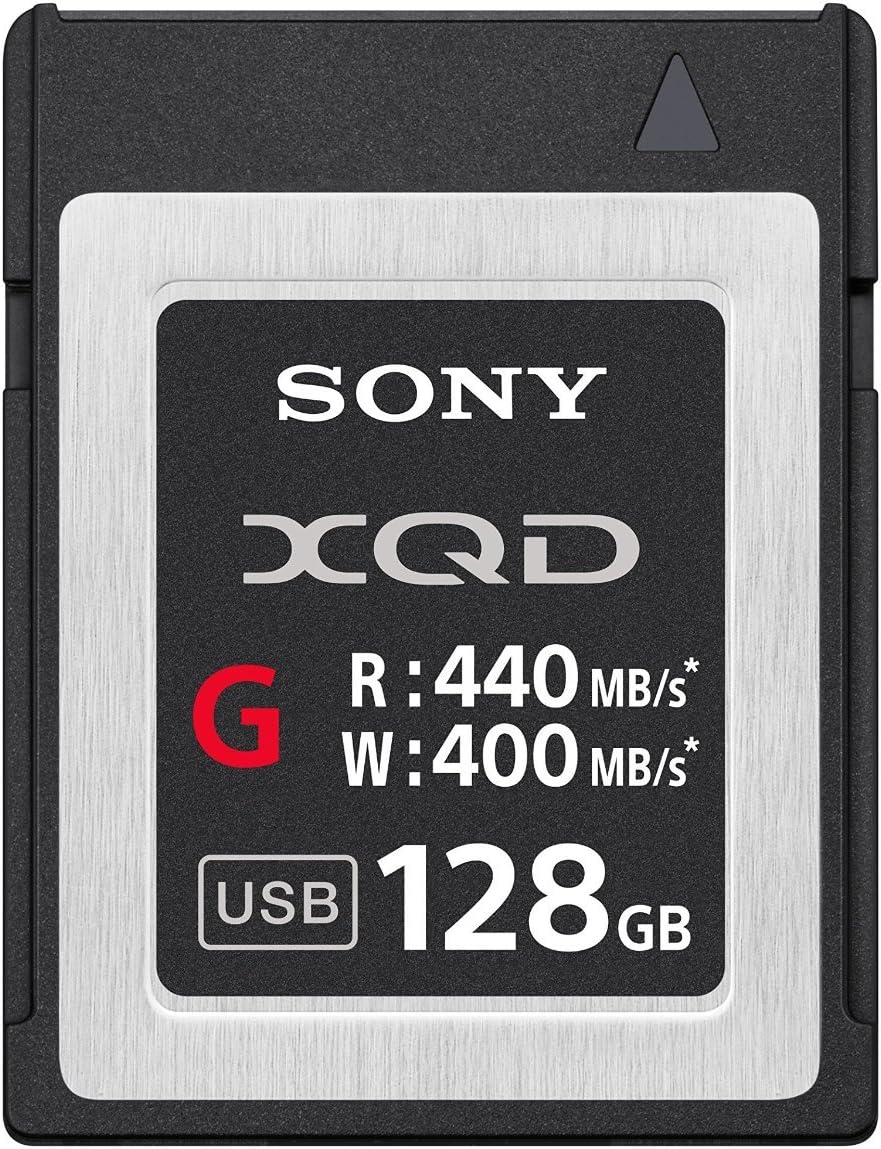 Sony Professional XQD G-Series 128GB Memory Card for Fast Storage
