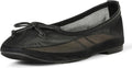 Pepper Ballet Flat with Bow - Timeless Sheer Ballet Flat