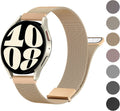 Meliya Metal Band Compatible with Samsung Galaxy Watch 6 - Sleek