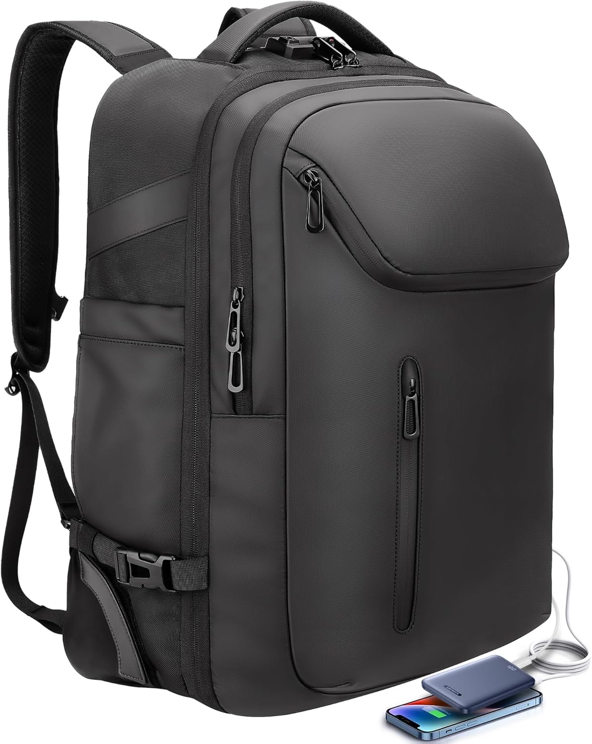 Rolling Backpack with Wheels for Travel and Business Use