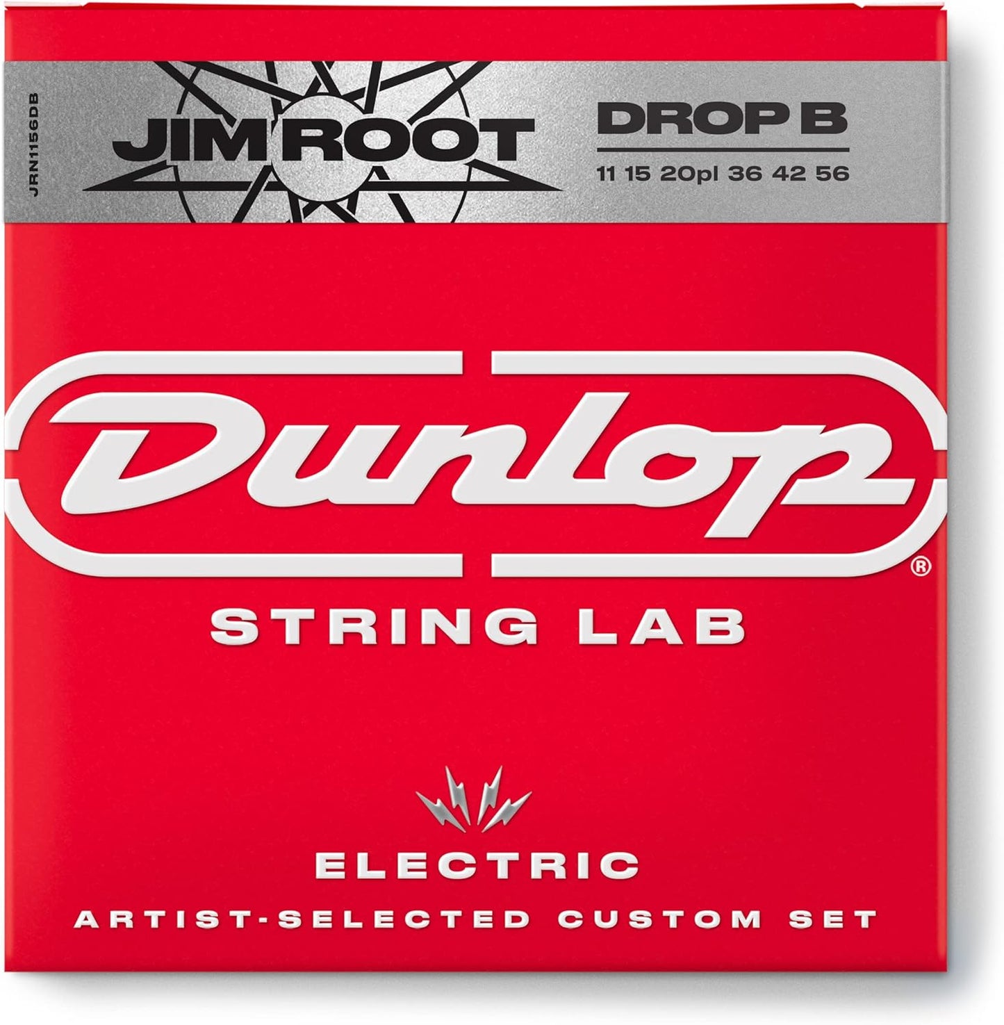 JIM DUNLOP Jim Root Drop B Guitar Strings - Heavy Gauge Set
