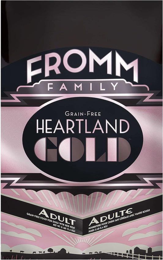 Fromm Heartland Gold Adult Dry Dog Food - Beef Recipe 12 lb