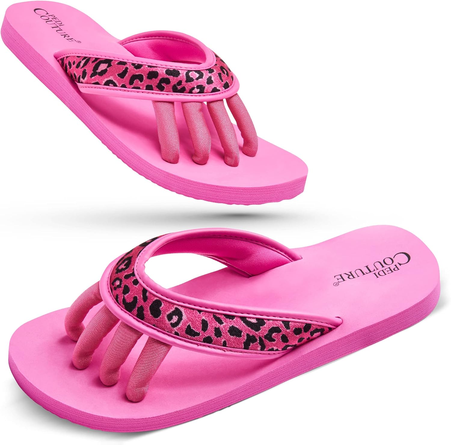 Pedicure Sandals with Built In Toe Separators for Comfort