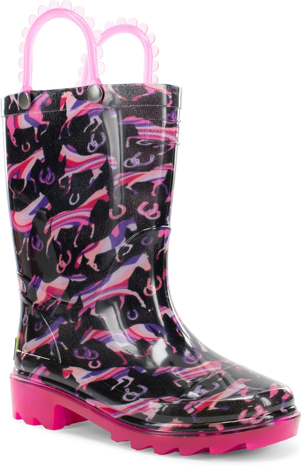Western Chief Kids Waterproof Light Up Rain Boots for Fun Play