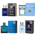 Versace Cologne for Men Mini Sampler Set - 4 Iconic EDT Minis