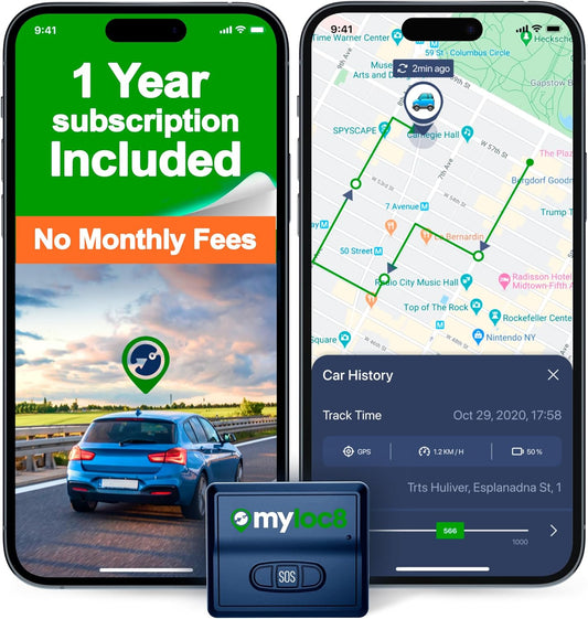 GPS Tracker for Vehicles with Magnet - Real-Time Location Device