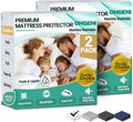 Queen Size Mattress Protector - 100% Waterproof Fitted Sheet with Deep