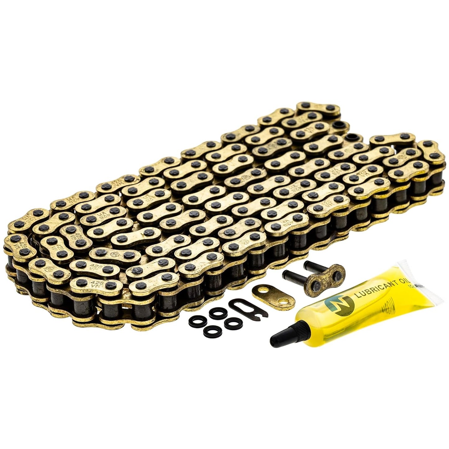 NICHE Gold 428 X-Ring Chain 126 Links for Ultimate Performance