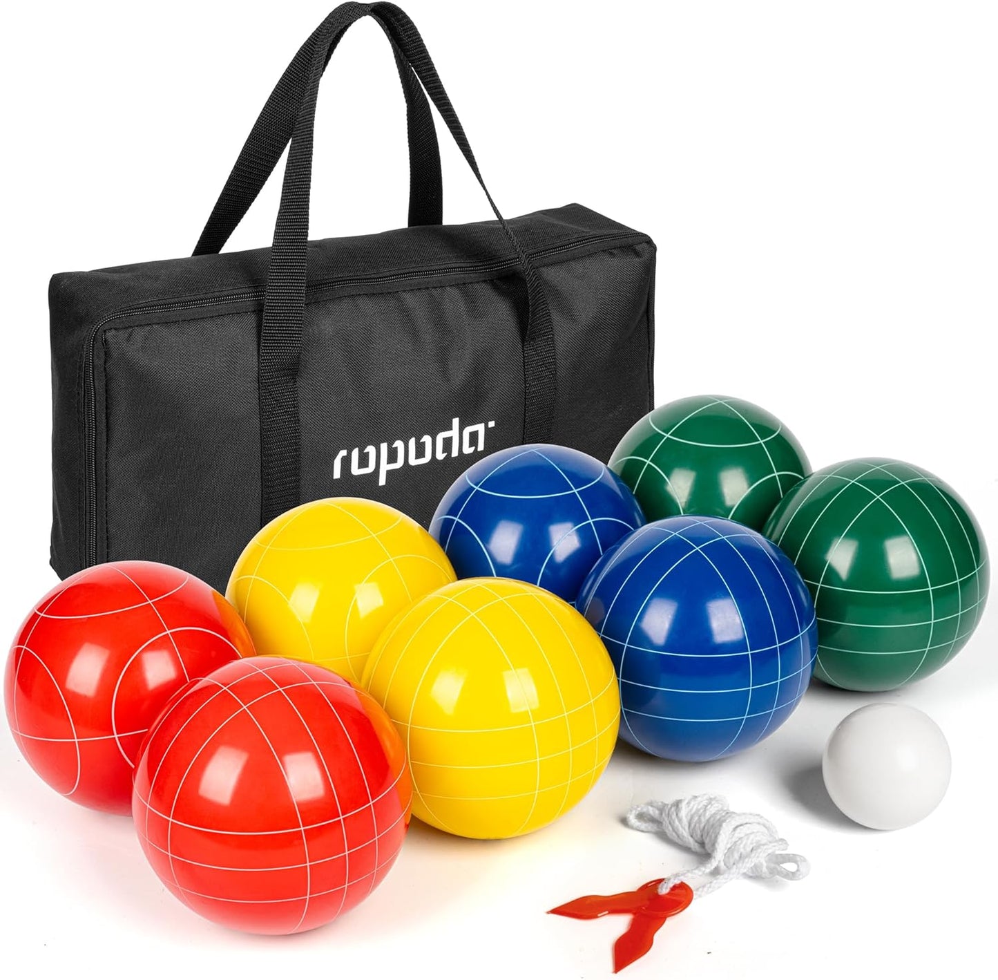 100mm Bocce Ball Set for Backyard Fun and Outdoor Games