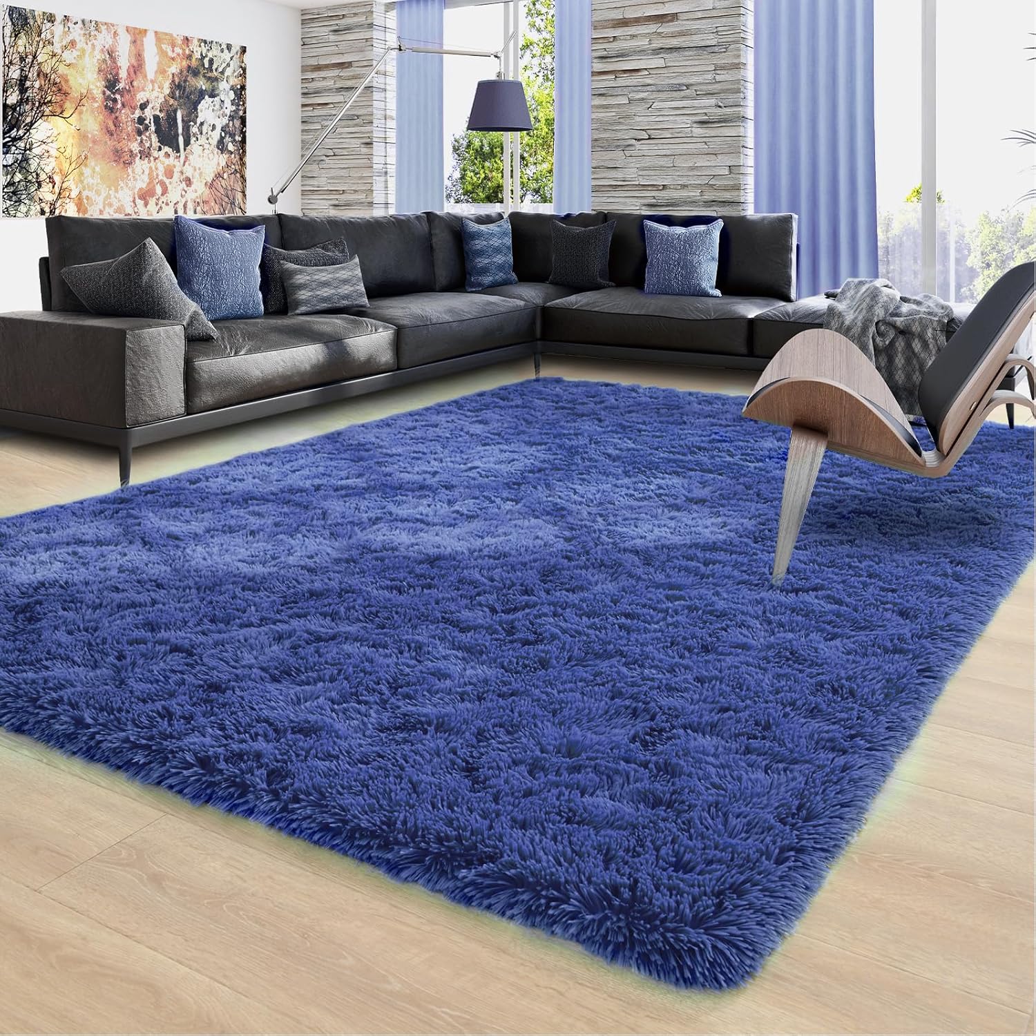 Ompaa 8x10 Area Rugs for Living Room and Bedroom Decor