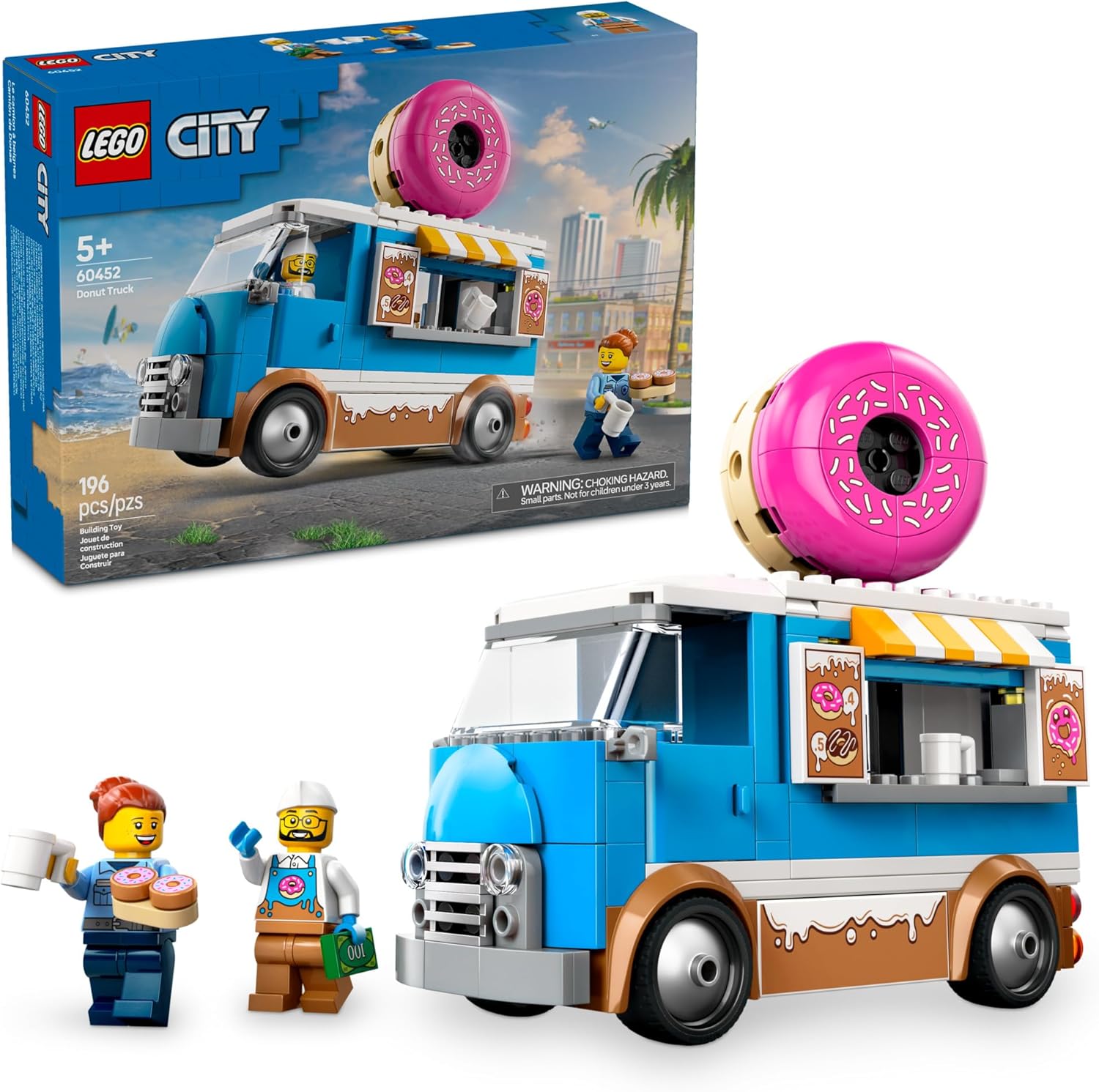 LEGO City Donut Truck - Fun Building Toy for Kids!