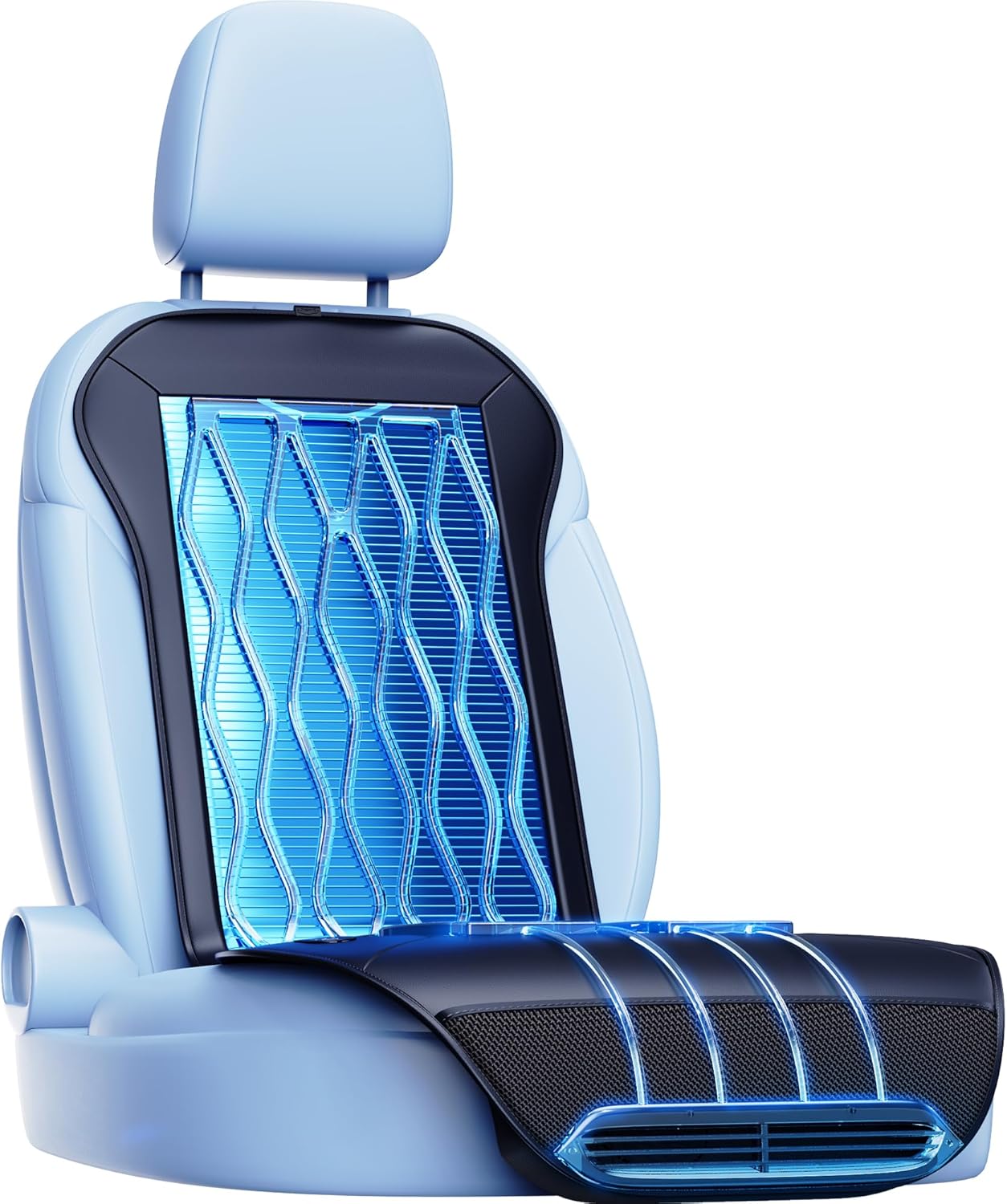 Cooling Car Seat Cover with Advanced Semiconductor Technology