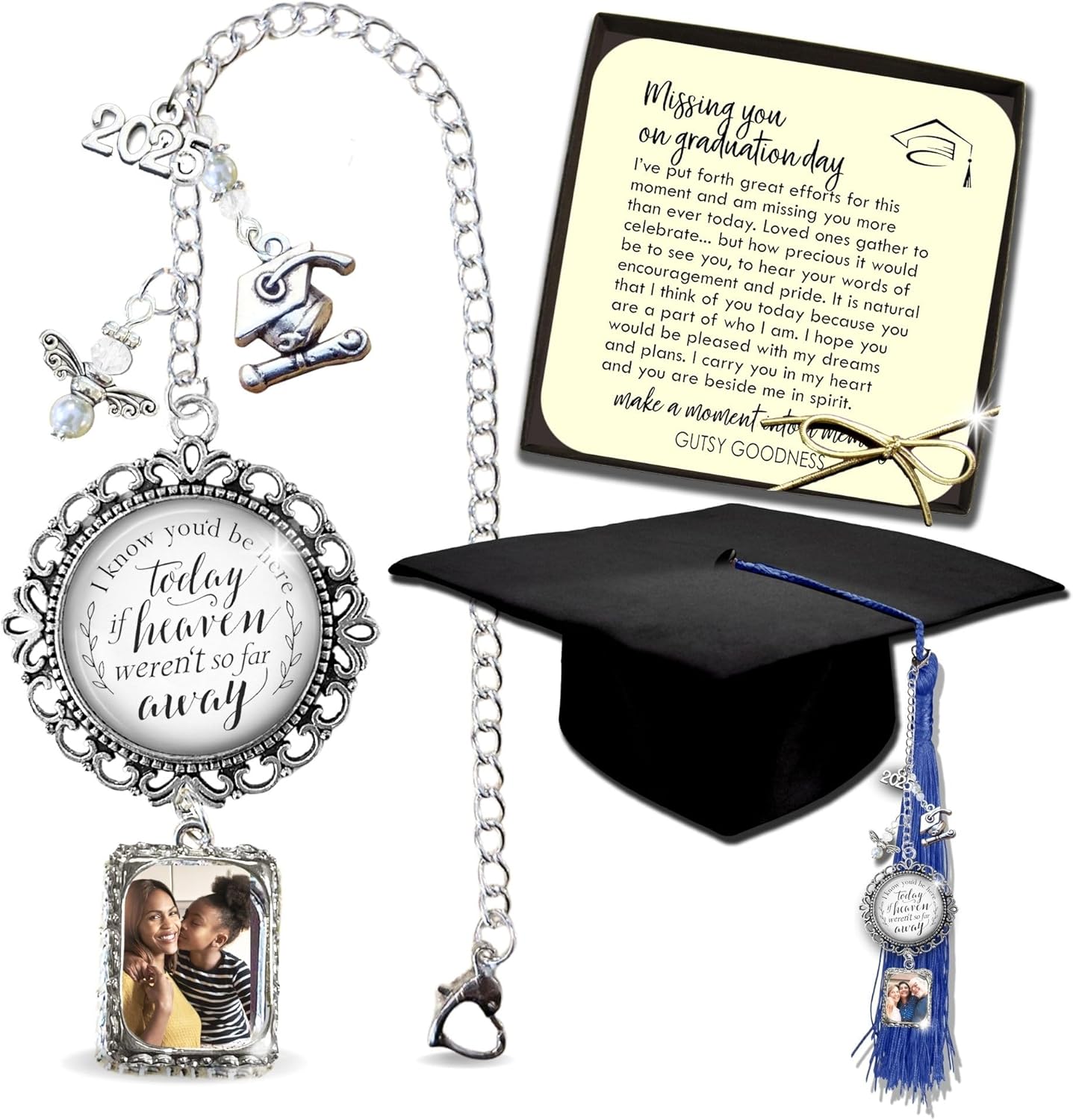 Gutsy Goodness Graduation Cap Tassel Charm for Memorable Moments